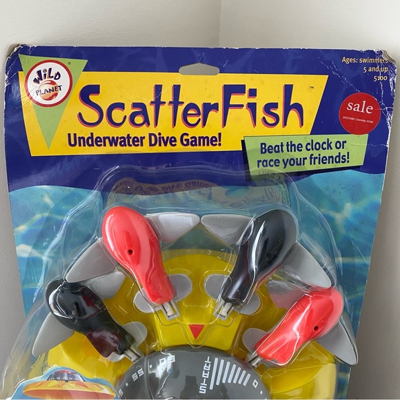 Vintage 2000 Wild Planet ScatterFish Underwater Dive Game - New (NOS) - Picture 5 of 9